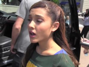 A Man was arrested for brandishing a knife on Ariana Grande’s Security