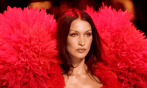 Bella Hadid, ranked as the most beautiful woman in the world 2025, admired for her poise and authenticity.