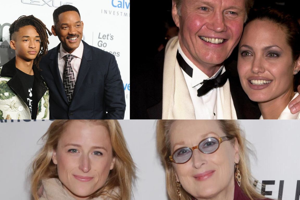 When Celebrities Shared the Screen With Their Own Kids