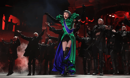 Lady Gaga performs iconic hits at Rio concert