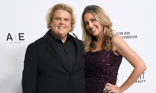 Fortune Feimster and wife Jacquelyn Jax Smith before their 2025 breakup