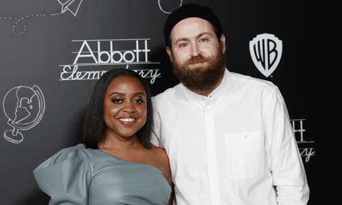 Quinta Brunson and Kevin Jay Anik pictured before their 2025 breakup