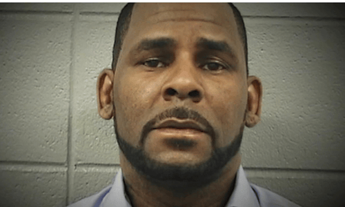 R. Kelly mugshot image amid court claims of prison murder plot and health issues