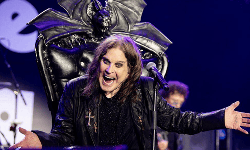 Crowd at Black Sabbath’s final concert as Ozzy Osbourne delivers an emotional farewell performance