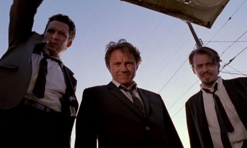 Quentin Tarantino classic trunk shot scene snap.