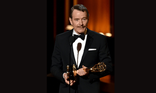 Bryan Cranston wins Emmy Award 2025 for Best Guest Actor in a Comedy Series for The Studio.