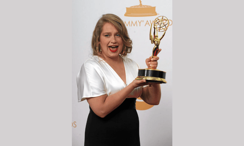 Merritt Wever wins Emmy Award 2025 for Best Guest Actress in a Drama Series for Severance.