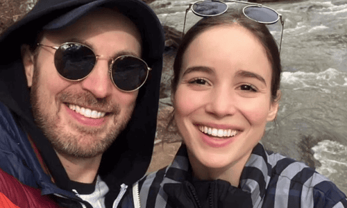 Chris Evans and Alba Baptista captured in a candid moment from their private married life before welcoming their baby girl.