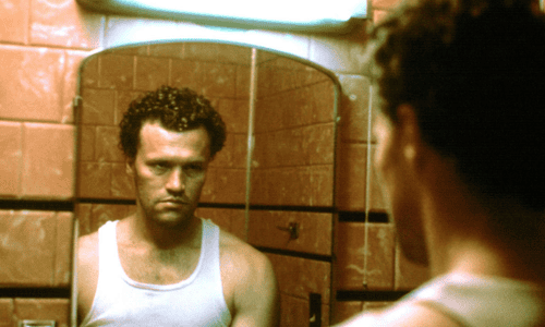Still from Henry: Portrait of a Serial Killer depicting Henry Lee Lucas’s disturbing crimes.