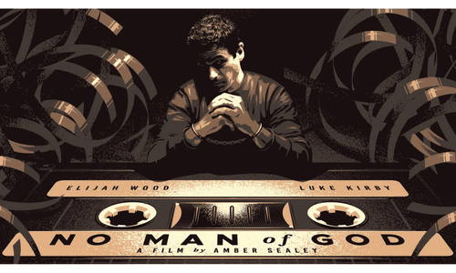 Elijah Wood as FBI profiler interviewing Ted Bundy in No Man of God (2021).