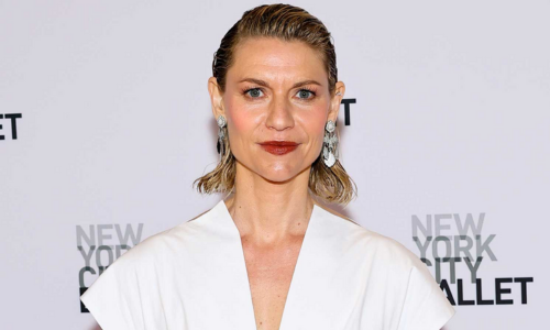 Claire Danes during a recent interview talking about motherhood in her 40s.