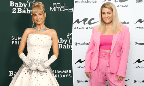 Meghan Trainor attending a red carpet event after losing 60 pounds using Mounjaro, looking confident and healthy.