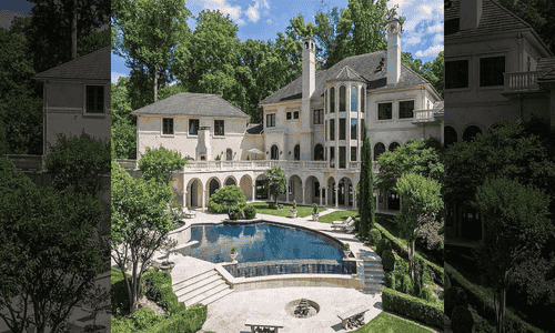A view of Cardi B’s luxurious mansion, highlighting the upscale lifestyle and high household expenses she maintains.