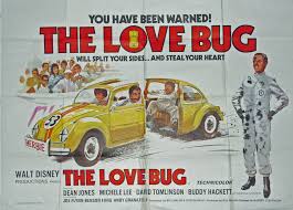 Herbie the Love Bug featuring the sentient Volkswagen Beetle from Disney film