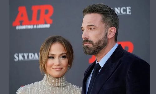 Jennifer Lopez and Ben Affleck photographed together during a public outing, walking side by side.