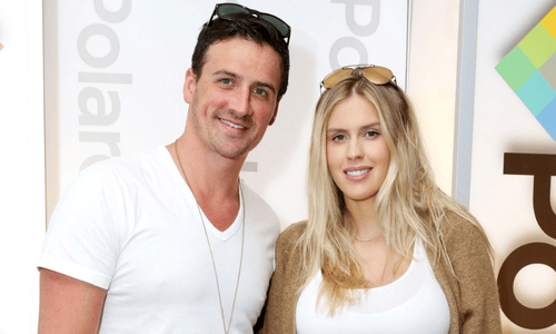 Ryan Lochte and Kayla Rae Reid pictured before their 2025 breakup.