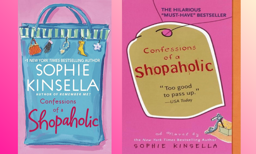 Book cover of Sophie Kinsella’s bestselling Shopaholic novel, highlighting the series that made her a global literary icon.