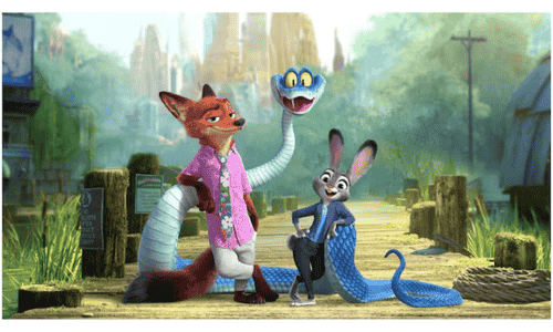 "Promotional image from Zootopia 2 highlighting the film’s strong box office performance in China."