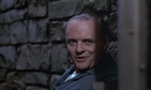 Anthony Hopkins as Dr. Hannibal Lecter, the role that earned him an Academy Award for Best Actor.