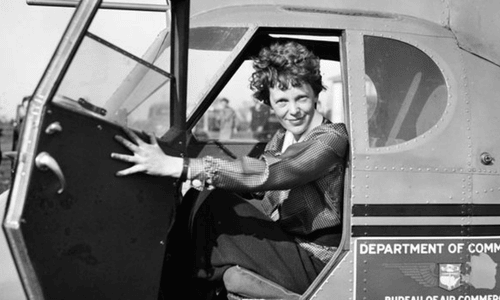 viator Amelia Earhart and her navigator Fred Noonan disappeared on July 2, 1937, during their attempt to fly around the world