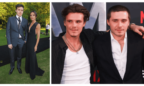 Cruz Beckham responds to online speculation about Brooklyn and Victoria Beckham feud.