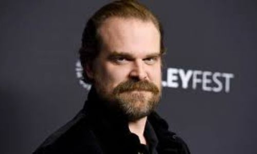 David Harbour pictured during a media appearance as reports confirm his departure from Behemoth.