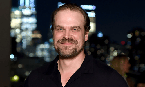 David Harbour discussing managing bipolar disorder and mental health.