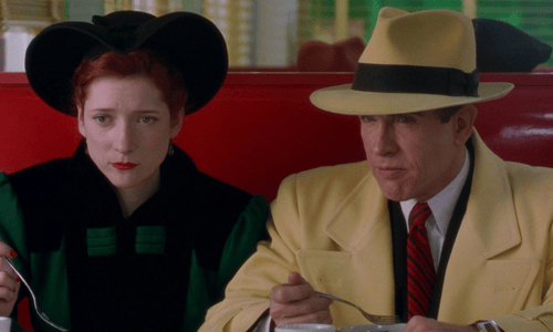 Dick Van Dyke in a supporting role in Dick Tracy