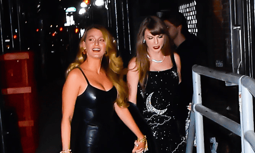 Taylor Swift and Blake Lively attending a public event together