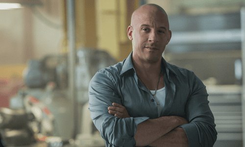 Vin Diesel as Dominic Toretto in Furious 7