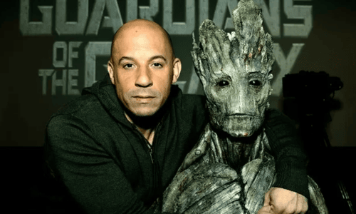 Groot voiced by Vin Diesel in Guardians of the Galaxy Vol. 3