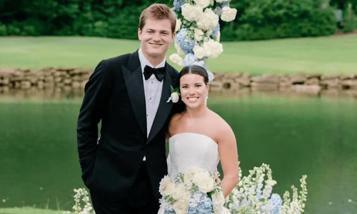 drake maye ann michael hudson wedding photo