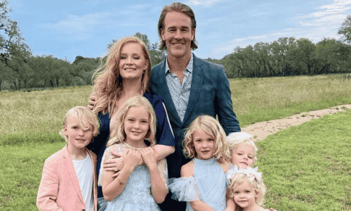 James Van Der Beek’s Family Photo