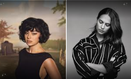 Alicia Vikander during her early career years after training at the Royal Swedish Ballet School.