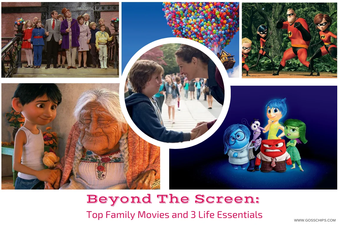 Beyond The Screen: Top Family Movies and 3 Life Essentials