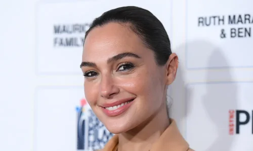 Gal Gadot discussing projects from her production company Pilot Wave.