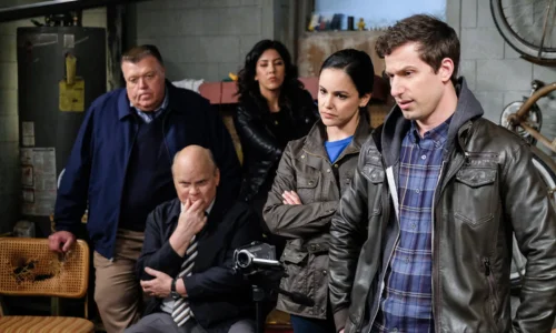 Image from the American television police procedural comedy series Brooklyn Nine-Nine. 