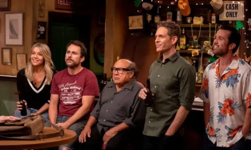 The cast of the long-running FX sitcom It's Always Sunny in Philadelphia.