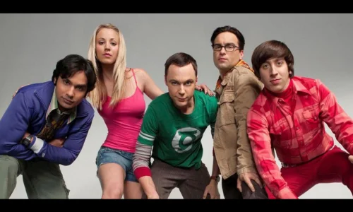 This main cast of the popular television sitcom The Big Bang Theory.