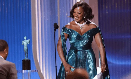  Viola Davis and Michael B. Jordan together at a March 2026 awards event