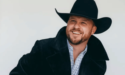 Cody Johnson smiling and celebrating his major win at the 2026 ACM Awards.