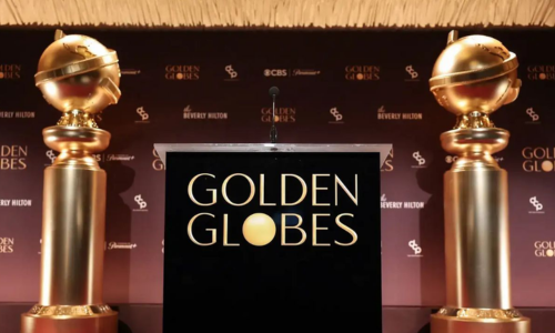 A close-up of the iconic Golden Globe trophy, representing the 2027 rule changes and expanded voting categories.