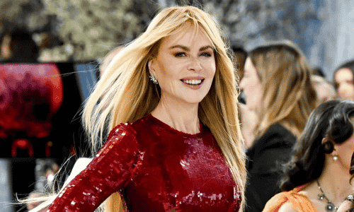 Met Gala 2026 co-chair Nicole Kidman in elegant, classic couture reflecting the "Costume Art" theme.