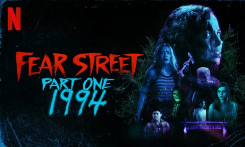 Promotional poster for Fear Street Part 1 1994 horror movie
