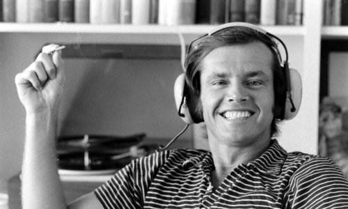 Portrait of Jack Nicholson during his legendary Hollywood career