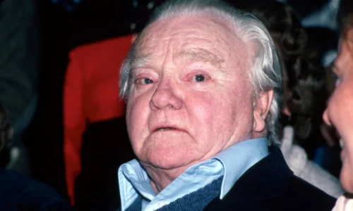 James Cagney attending a public event during his later years
