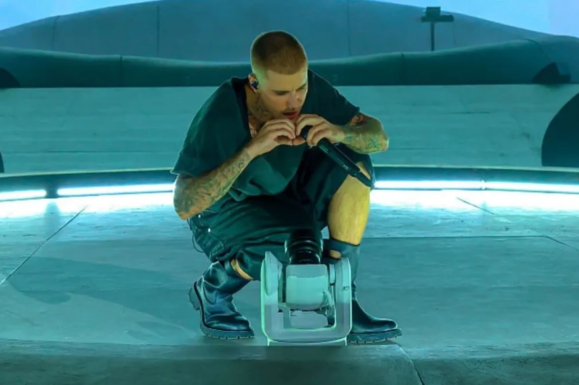 Justin Bieber during one of his memorable Coachella appearances