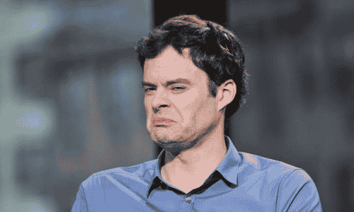 Bill Hader smiling at a public event
