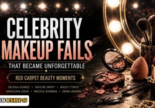 Gosschips cover image showing red carpet beauty and celebrity makeup fails.