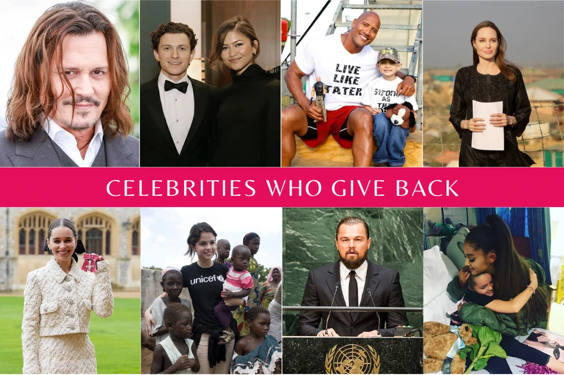 Charitable Celebrities Who Support Social Causes
